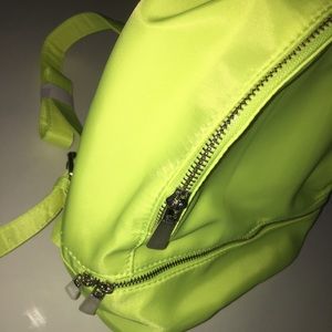 Mini Forever 21 Backpack Neon Yellow New Small Bag